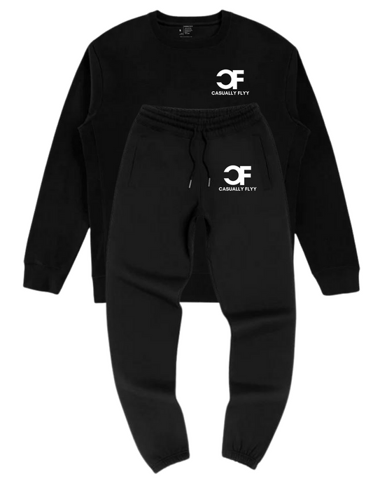 CF 2 Piece Crew Jogger Set