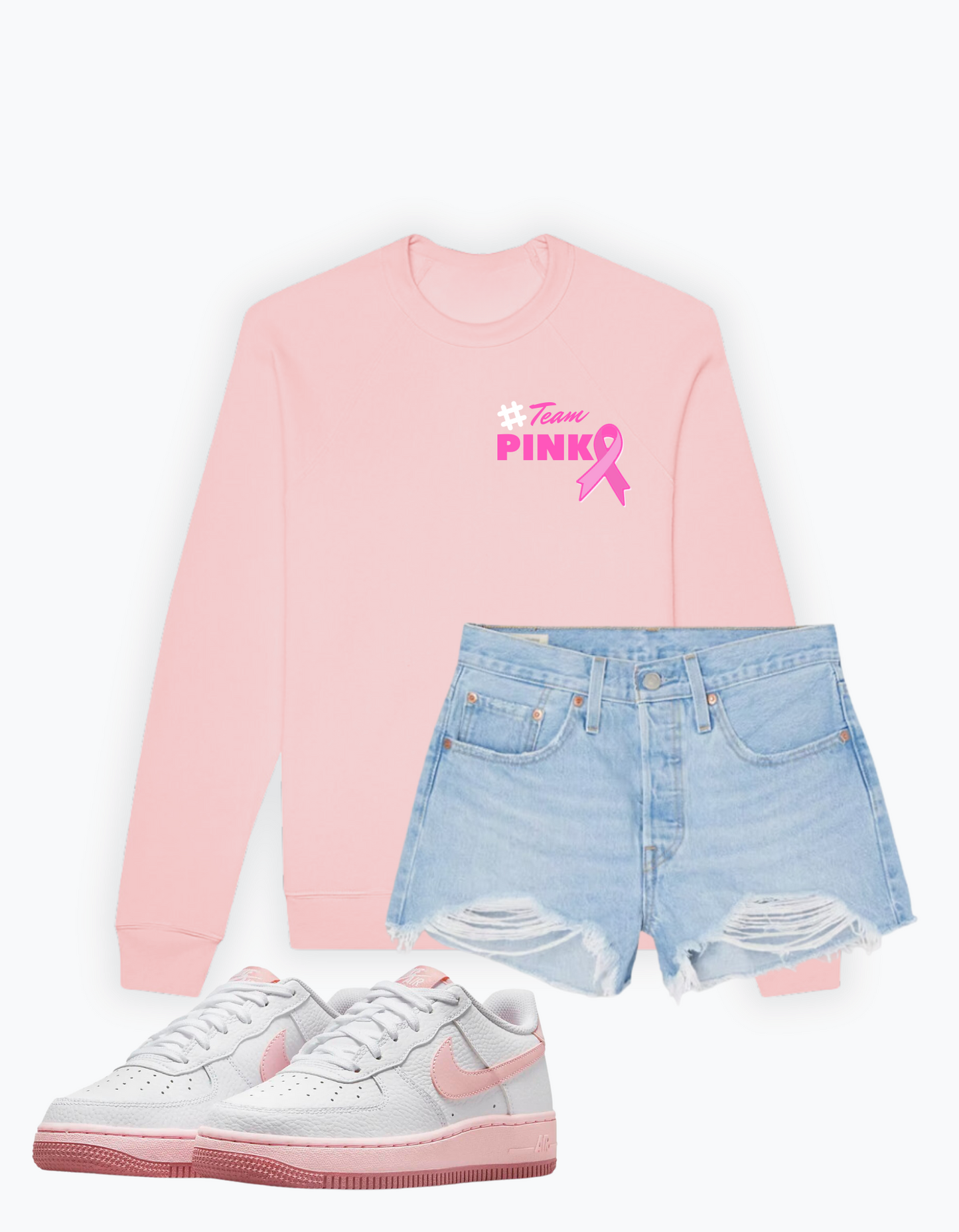 #Team Pink Sweatshirt (Pre Order ships 10/01)