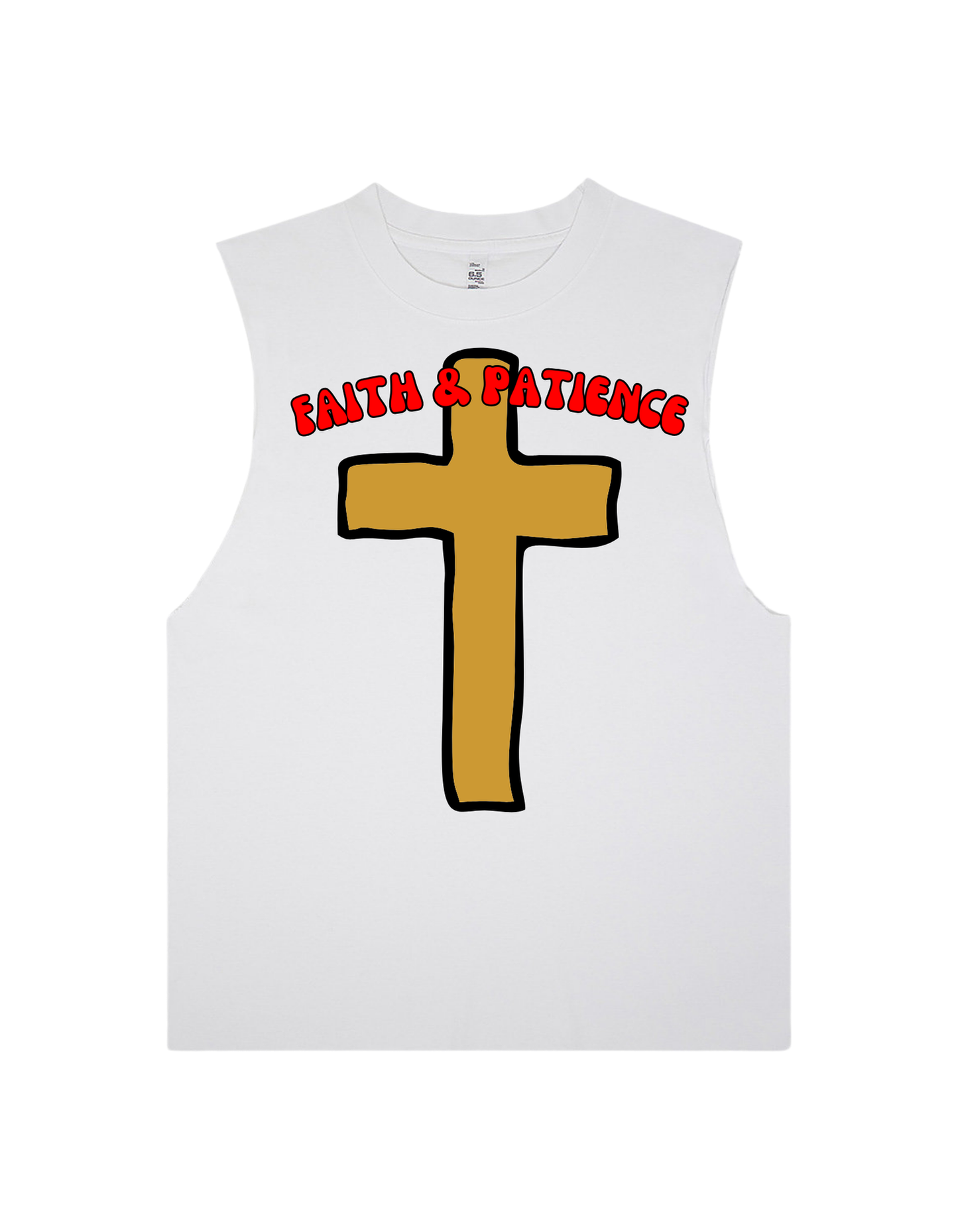 Faith & Patience Muscle Tee