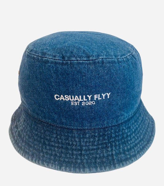 Our CF Bucket Hats are the perfect addition to your outfit! The collection comes in two colors, Light & Dark Wash Denim with our classic design that will show off your signature style. Whether you want to dress up or dress down, these hats will provide the perfect finishing touch to make you look and feel Casually Flyy!